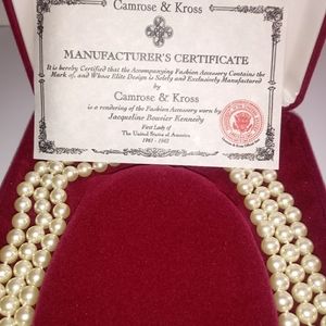 Vintage JBK Camrose & Kross Jackie Kennedy.